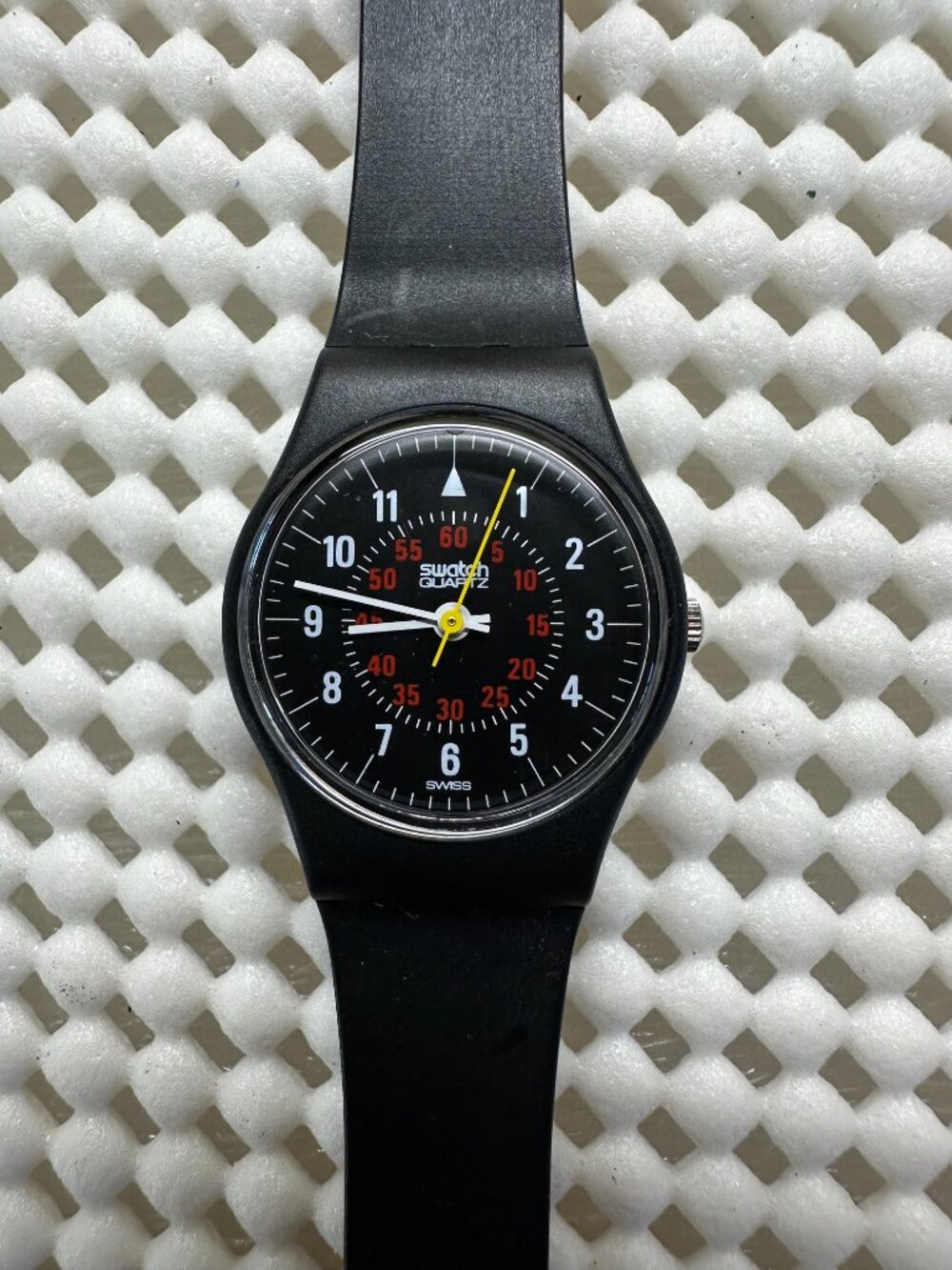 Swatch Watch Nicholette LB105 Vintage 1987